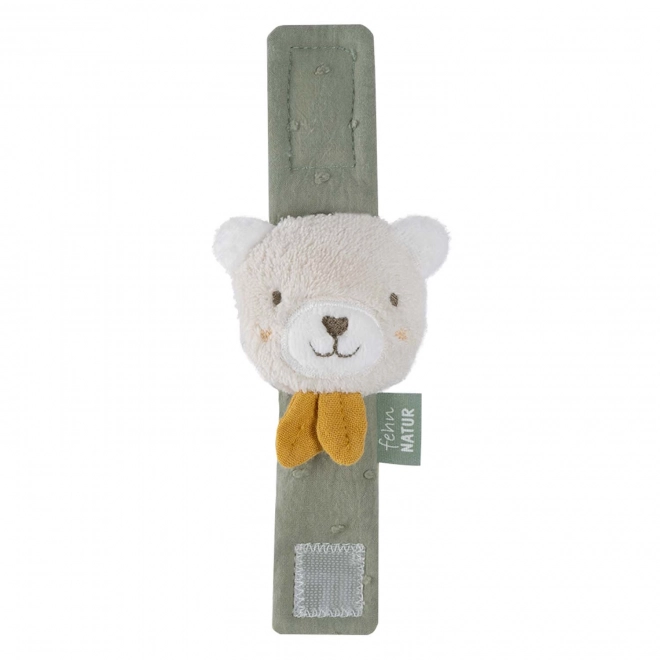 Rattle Wristband Bear by FehnNatur