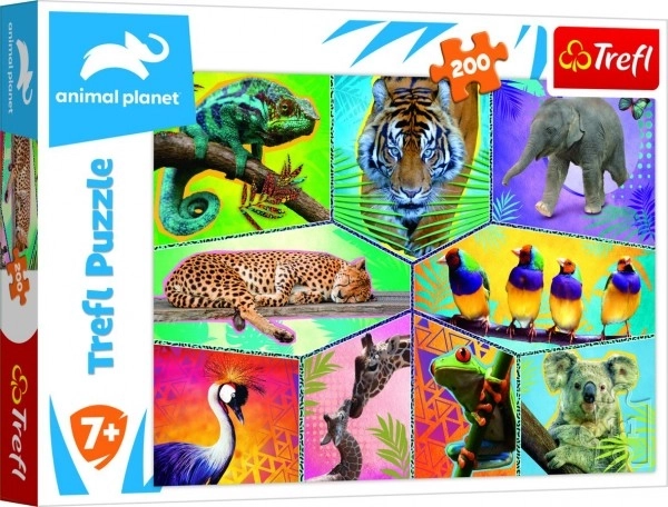 Animal Planet Exotic Animals Puzzle 200 Pieces