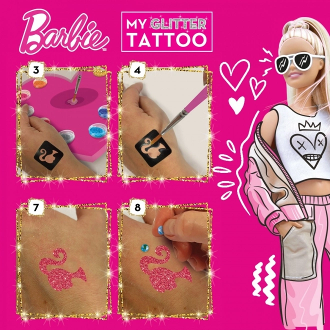 Glitter Tattoos Barbie