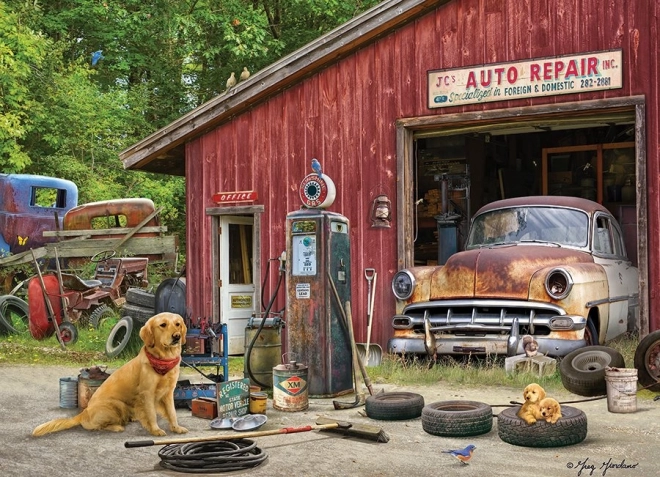 Auto Repair Puzzle 500 Pieces