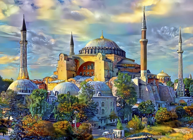 Bluebird Puzzle Hagia Sophia Istanbul 1000 Pieces