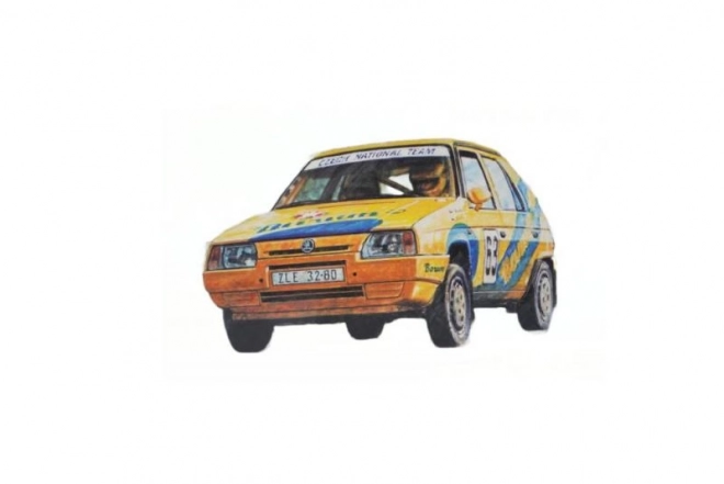 Skoda Favorit Rallye 96 Model Kit 1:28