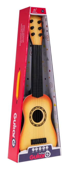 Children's Classic Guitar Light Brown Toy Instrument