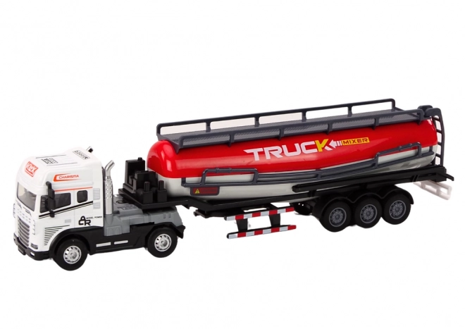 Truck with Tanker Trailer