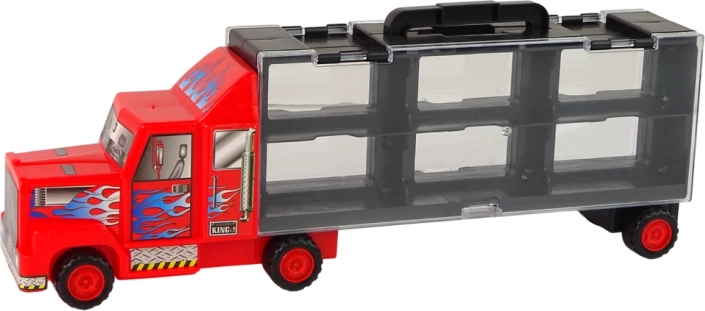 Grand camion avec espace de rangement
