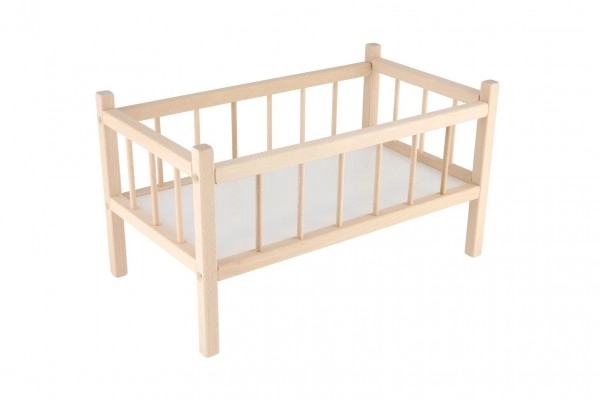 Wooden Doll Bed