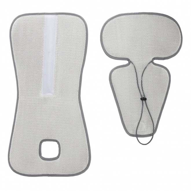 Breathable Car Seat Mat for Children - Foggy Grey