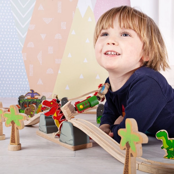 Bigjigs Rail T-Rex Bridge