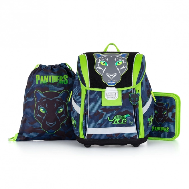 Premium Light Panther School Set 3 Piece