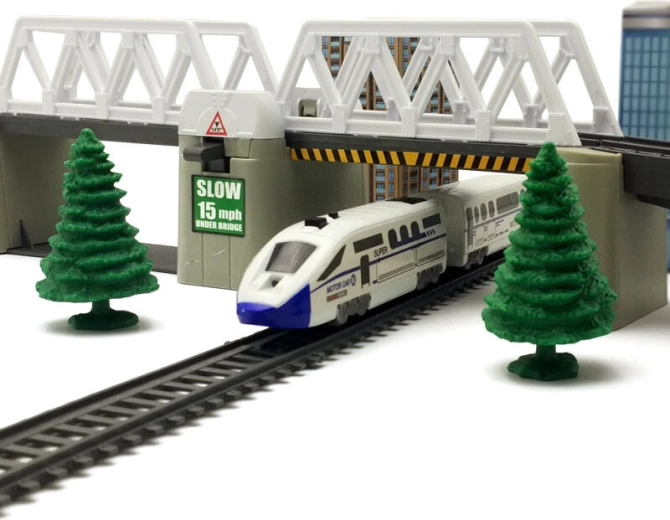 Dlouhá trať 366 cm a variabilní stavba