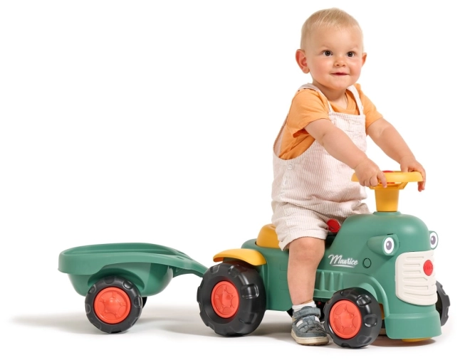 Falk Baby Tractor with Removable Trailer