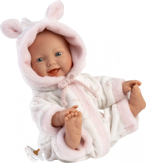 Llorens Little Baby realistic doll baby with soft fabric body