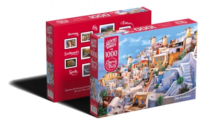 Cherry Pazzi Puzzle Colors of Santorini 1000 Pieces