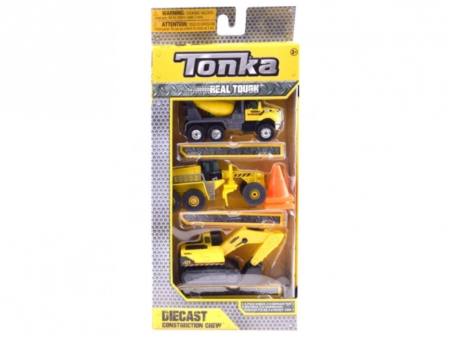 Construction Machines Tonka Vehicles Set