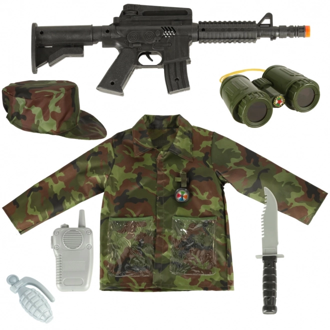 Carnival Soldier Costume Set for Kids