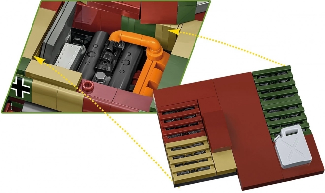 WWII Panzer IV Construction Blocks