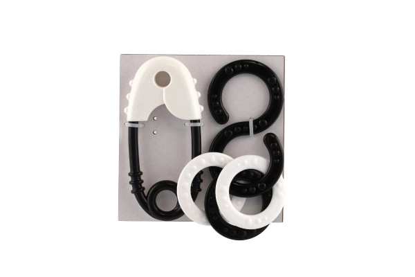 Rattle Set Black and White