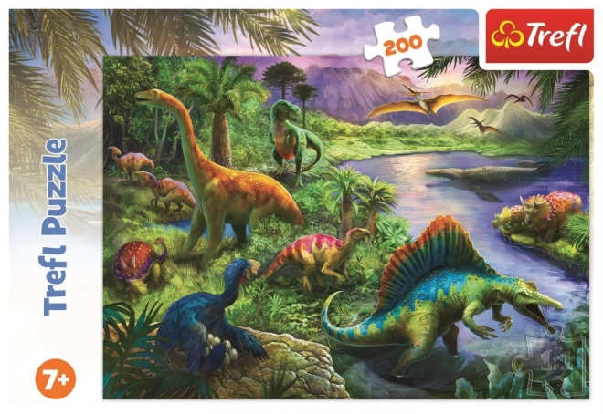 Predatory Dinosaurs Puzzle 200 Pieces