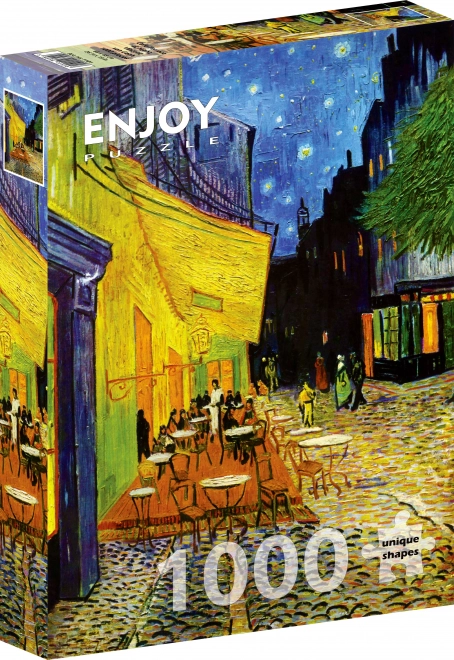 Puzzle Vincent Van Gogh: Café Terrace at Night 1000 Pieces