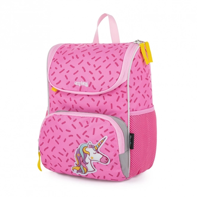 children's preschool backpack with unicorn design