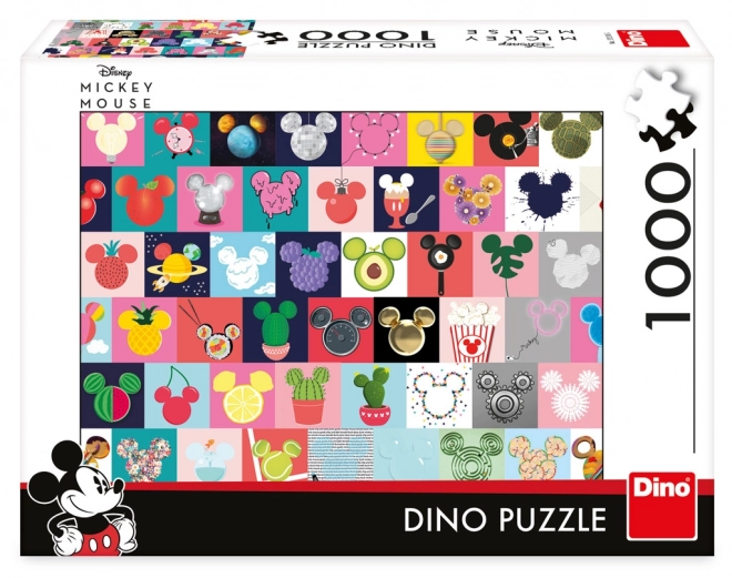 Dino 1000 Piece Puzzle with Mickey Mouse Ears