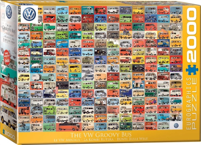 Eurographics Puzzle VW Groovy Bus