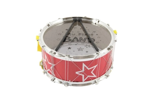 Children's Plastic Drum with Straps and Sticks