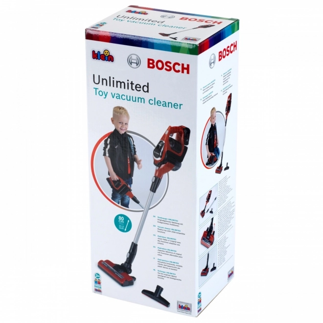 Bosch Unlimited Toy Vacuum Cleaner Red