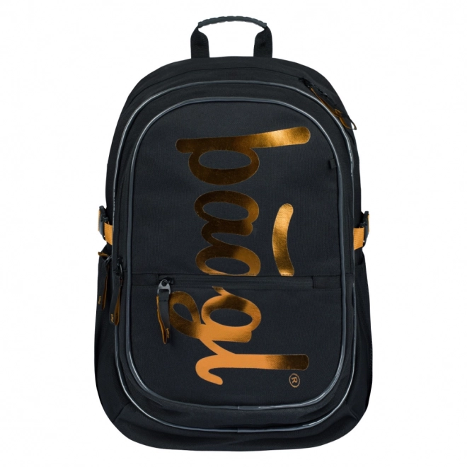 Baagl School Backpack Core Metallic Bronze