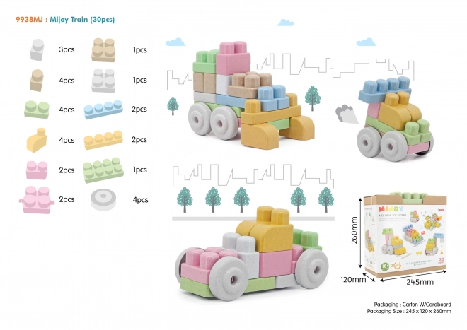 Eco-Friendly Building Blocks for Toddlers