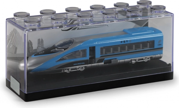 Metalen mini sneltrein
