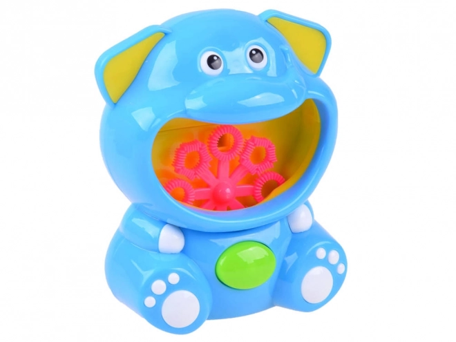 Blue Elephant Bubble Machine