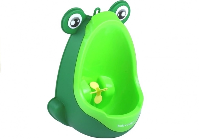 Mini Frog Urinal with Suction Cups for Boys