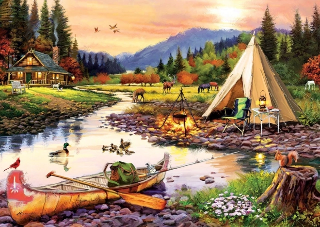 Camping Adventure Puzzle 3000 Pieces