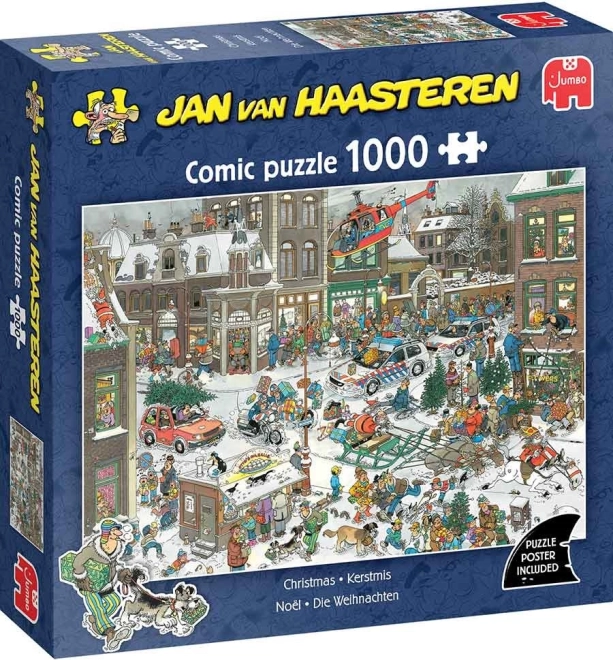 Puzzle di Natale Jumbo Jan van Haasteren 1000 pezzi
