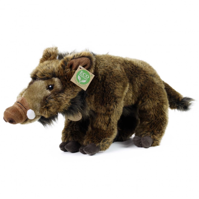 Eco-Friendly Plush Wild Boar 37 cm