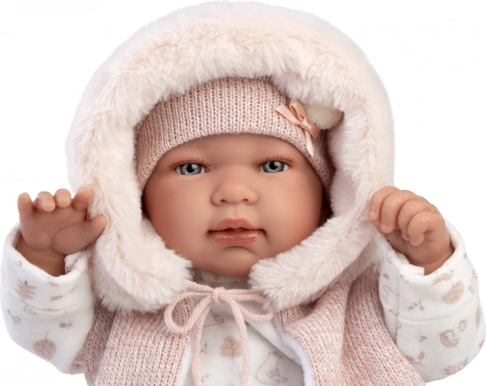 Llorens New Born realistic baby doll with sounds