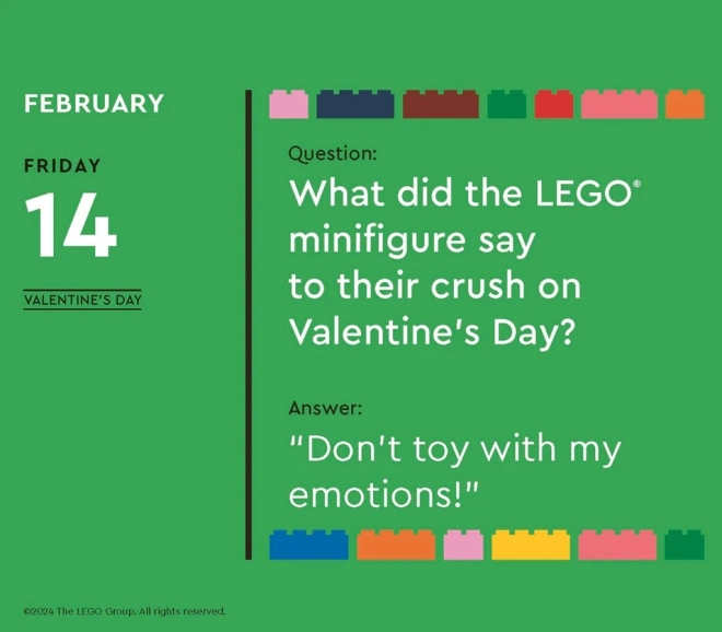 Fun LEGO Calendar 2025