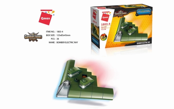 Qman Amphibious Panzer Electric Ray Building Set