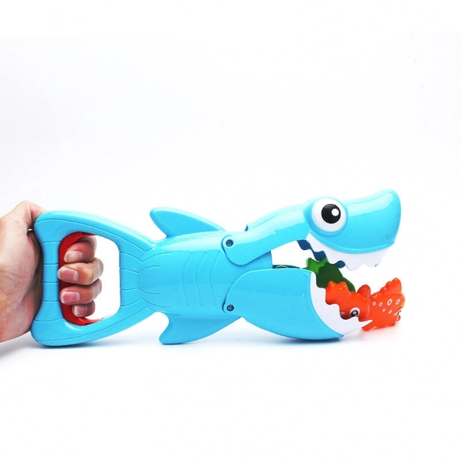 Bath Toy Set Shark Fish Hunter Blue