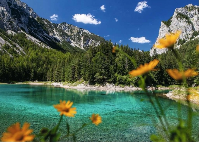 Green Lake Puzzle, Tragöß, Austria