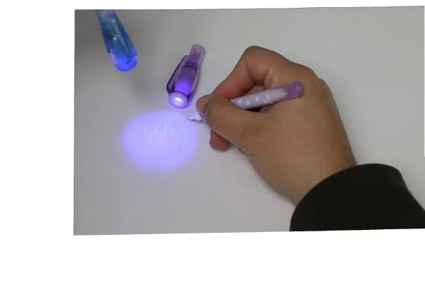 Secret Pen with Invisible Ink and UV Light