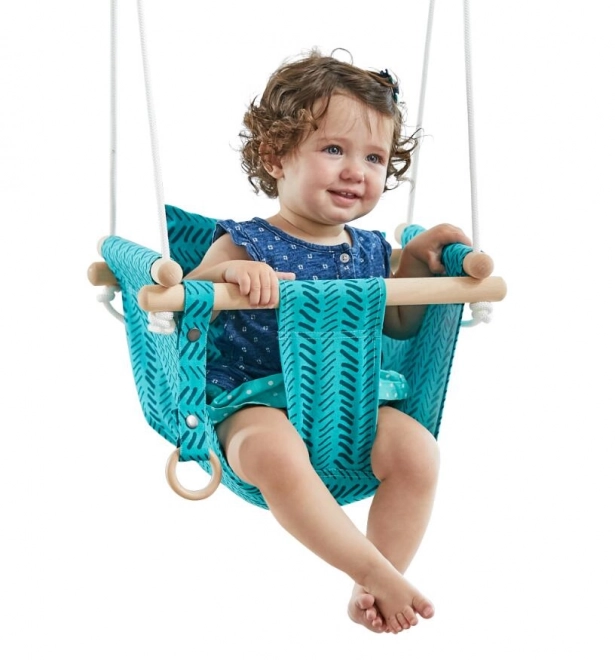 Children's Cotton Swing Turquoise