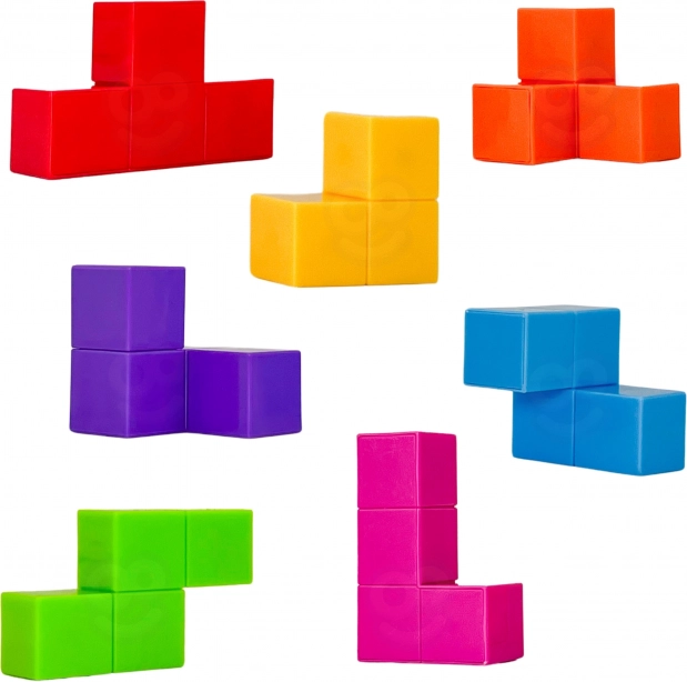 WOOPIE Tetris kostka s kartami