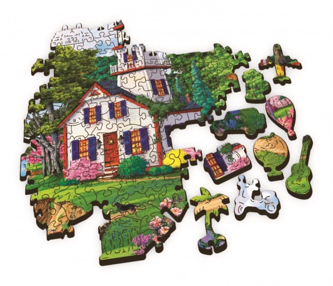 Trefl Wood Craft Origin Summer Retreat Puzzle