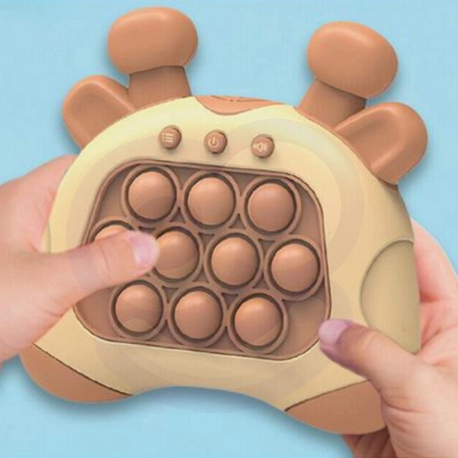 Interaktív Pop It játék - Zsiráf