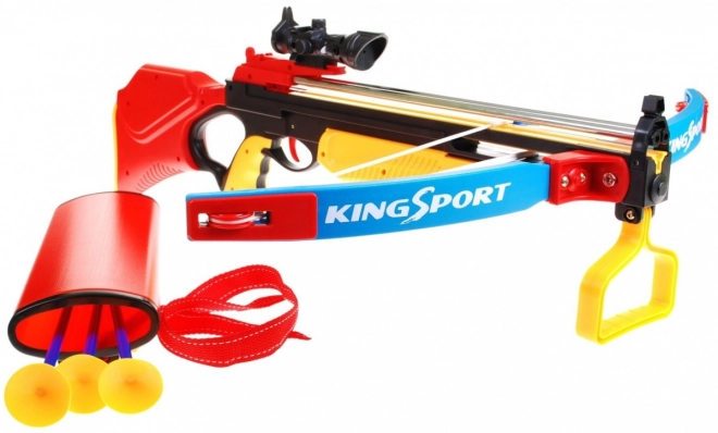 Large Crossbow Toy with Stand Target and Quiver for Kids 3+