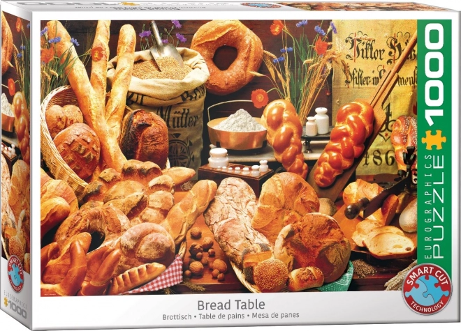 Eurographics bakery table puzzle 1000 pieces