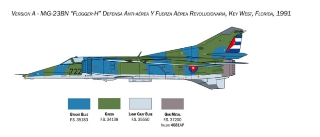 Plastic Model MiG-27/MiG-23BN Flogger 1/48 Scale