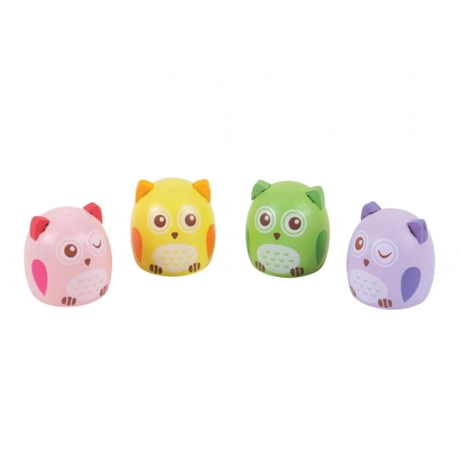 Bigjigs Toys Owl Sharpener Purple